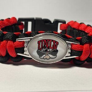 UNLV Rebels NCAA Paracord Bracelet NEW
